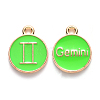 Alloy Enamel Pendants LS-ENAM-S124-01B-06I-1