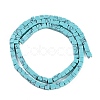 Synthesis Turquoise Beads Strands G-B129-A07-01-3