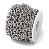Double Link 304 Stainless Steel Cable Chain CHS-G049-03P-02-3