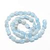 Natural Aquamarine Beads Strands G-R445-6x8-36-2