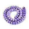Anti-Tarnish Electroplate Glass Beads Strands GLAA-T025-10mm-11N-3