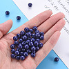 Opaque Acrylic Beads X-MACR-S370-C8mm-A19-5