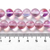 Synthetic Moonstone Beads Strands G-P528-J03-05-4