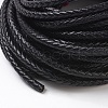 Braided Leather Cord with Core X-WL-F009-B02-5mm-2