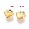 Tibetan Style Alloy Heart Charms TIBEP-LFH260Y-AG-LF-1