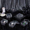 Square Acrylic Storage Boxes LS-CON-WH0125-10A-4