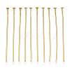 Brass Flat Head Pins KK-G331-11-0.7x40-1
