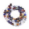 Natural Mixed Gemstone Beads Strands G-F668-10-6mm-2