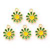 Alloy Enamel Charms ENAM-S121-049C-2