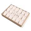Wooden Necklace Presentation Boxes NDIS-O006-01-2