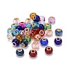 Glass European Beads GPDL-Q013-M-1
