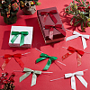 60Pcs 5 Styles Polyester Bowknot Wire Twist Ties DIY-ME0002-56A-4