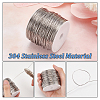 304 Stainless Steel Wire STAS-WH0016-47P-02-4