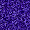 Opaque Colours Glass Bugle Beads SEED-N005-001-B02-3