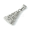 Non-Tarnish 304 Stainless Steel Pendants STAS-L275-17P-2