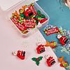 Christmas Theme Plastic Home Display Decorations AJEW-SZ0001-14-4