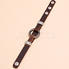 Punk Cowhide Cord Bracelets for Men FS-WGC8E28-01-2