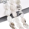 Dyed Natural White Jade Beads Strands G-N370-01A-18-1