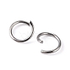 Tarnish Resistant 304 Stainless Steel Open Jump Rings STAS-R049-6x0.7mm-3