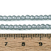 Imitation Jade Glass Beads Strands GLAA-T028-3mm-11K-2