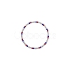 Polymer Clay Rhinestone Round Beaded Necklaces NJEW-SW00049-05-8