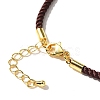Nylon Milan Cord Necklace Making MAK-M028-01G-20-3