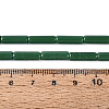 Opaque Solid Color Glass Beads Strands X-GLAA-N070-01A-C04-4