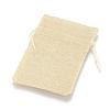 Burlap Packing Pouches Drawstring Bags ABAG-Q050-13x18-13-2