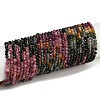 Natural Multicolor Tourmaline Beads Strands G-S388-A01-3mm-3
