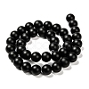 Natural Black Agate Beads Strands G-D543-10mm-2