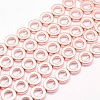 Electroplate Non-magnetic Synthetic Hematite Beads Strands G-L485-24-RG-1
