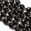 Natural Obsidian Beads Strands GG-CBA4A3B-A09-3
