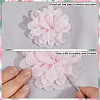12Pcs 3D Chiffon Flower DIY-GF0012-47B-6