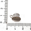 304 Stainless Steel Rhinestone Pendants RB-CBA1537-02P-3