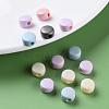 Spray Painted Acrylic Beads MACR-S373-05J-6