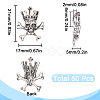 Tibetan Style Alloy Pendants FIND-SC0006-99-2