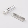 Iron Ribbon Crimp Ends E182Y-S-1