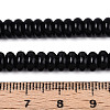 Opaque Solid Color Glass Beads Strands GLAA-ZX008-6mm-18F-4