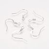 Brass French Earring Hooks KK-Q366-S-NF-1