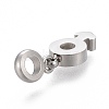 Non-Tarnish 304 Stainless Steel Pendants STAS-F259-023P-2