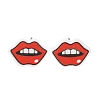 Wood Stud Earrings EJEW-M063-01F-4