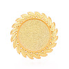 Adjustable Alloy & Iron Bezel Cup Ring Base with Rotatable Tray MAK-T012-11G-2