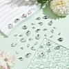 220Pcs 4 Style Glass Rhinestone Cabochons GLAA-FG0001-12-5
