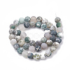 Natural Tree Agate Beads Strands G-T106-037-3