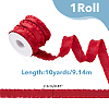 10 Yards Polyester Pleated Edged Ribbon for Clothing Decoration DIY-FI0001-13E-9