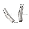 Tarnish Resistant Column 316 Surgical Stainless Steel Bayonet Clasps X-STAS-A021-5mm-3