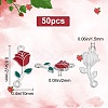 50Pcs Alloy Enamel Connector Charms FIND-SC0007-80-2