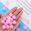 Imitation Jelly Acrylic Beads MACR-S373-11-E10-6