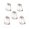 Alloy Enamel Pendants X-ENAM-M046-12G-D-3