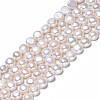 Natural Cultured Freshwater Pearl Beads Strands PEAR-N014-07C-3
